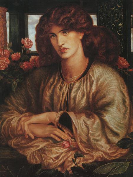 Dante Gabriel Rossetti La Donna Della Finestra oil painting image